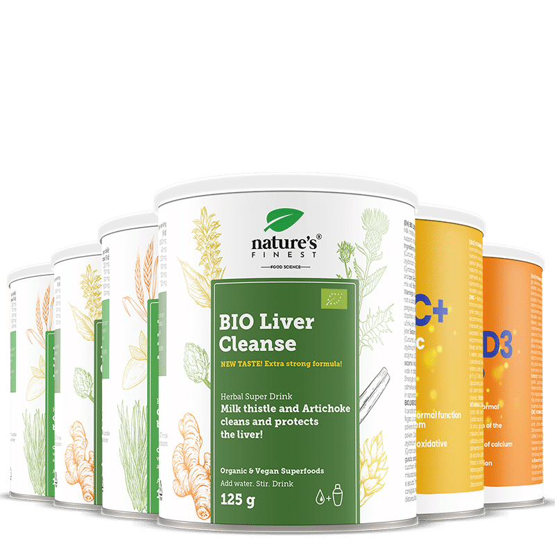 2x Paket zdrava jetra + Vitamin C+Selen+Cink + Vitamin D3 paket