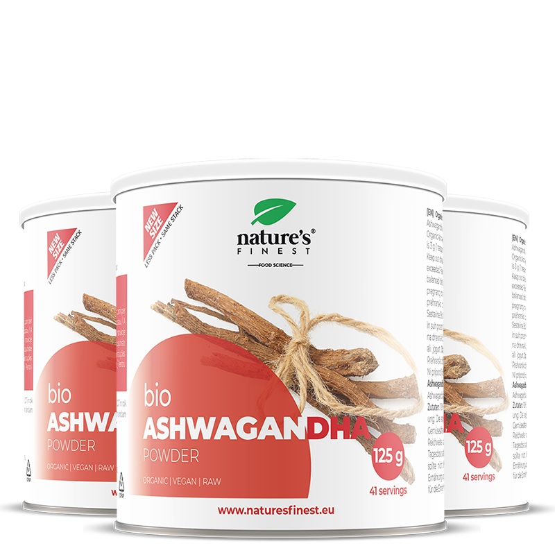 Ašvaganda v prahu Bio paket