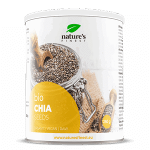 Chia semena (seme oljne kadulje, Salvia hispanica) Bio 250g